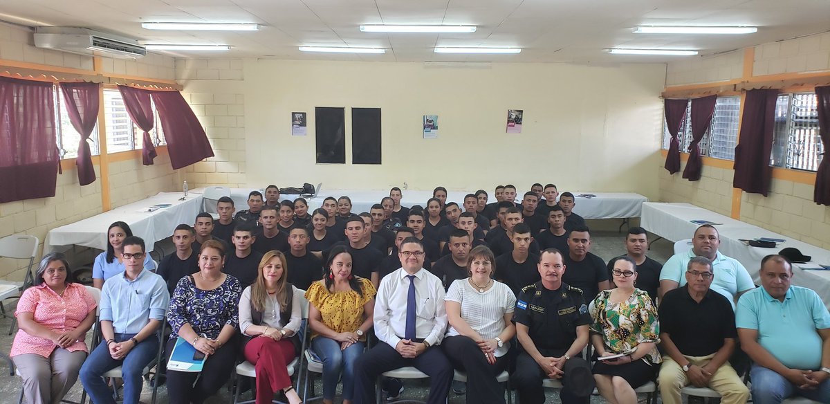 Capacitación organizada por la División de Seguridad Pública de la MACCIH y la Fundación Konrad Adenauer para la Academia, para mejorar el conocimiento de nuestro personal de la Carrera de Servicios Penitenciarios en la ejecución Penitenciaria diseñada por el Gobierno Nacional.