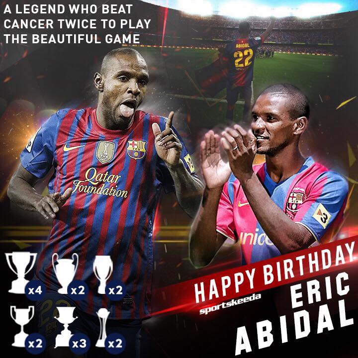 Happy Birthday Eric Abidal.  