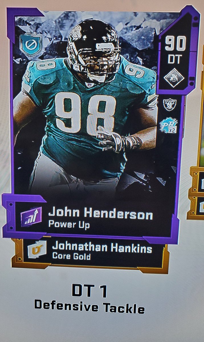 DV_Fajardo88's tweet photo. I finally completed the #Texans #ThemeDiamond in @EASPORTS_MUT #Madden20
I finally have both brothers on the roster. Unfortunately, MUT has @derekcarrqb at 78 ๐, compared to @DCarr8 at 90 sooo... this is the roster order ๐
@Raiders #RaiderNation
Don't forget - John Henderson https://t.co/tUs2lnHPz3