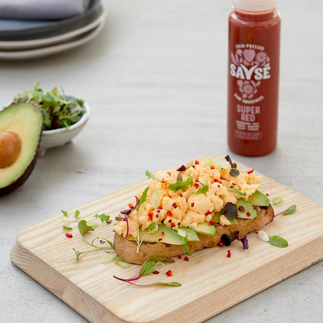 Wherever there’s brunch, there should be a Savsé. Our smoothies are full of natural fruit and veg making them the perfect partner for your avocado on toast (or whatever takes your fancy). 

#Savse #Smoothie #Coldpress #Brunch #Weekend #VitaminC #Avocado #NeverHeated