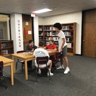 godwin_library's tweet image. Students recharged playing Uno during lunch and Mr. Reaves students talked about genre and had the chance to blind date a book.  @rvabmdavis @hcpslib @suzannestockman