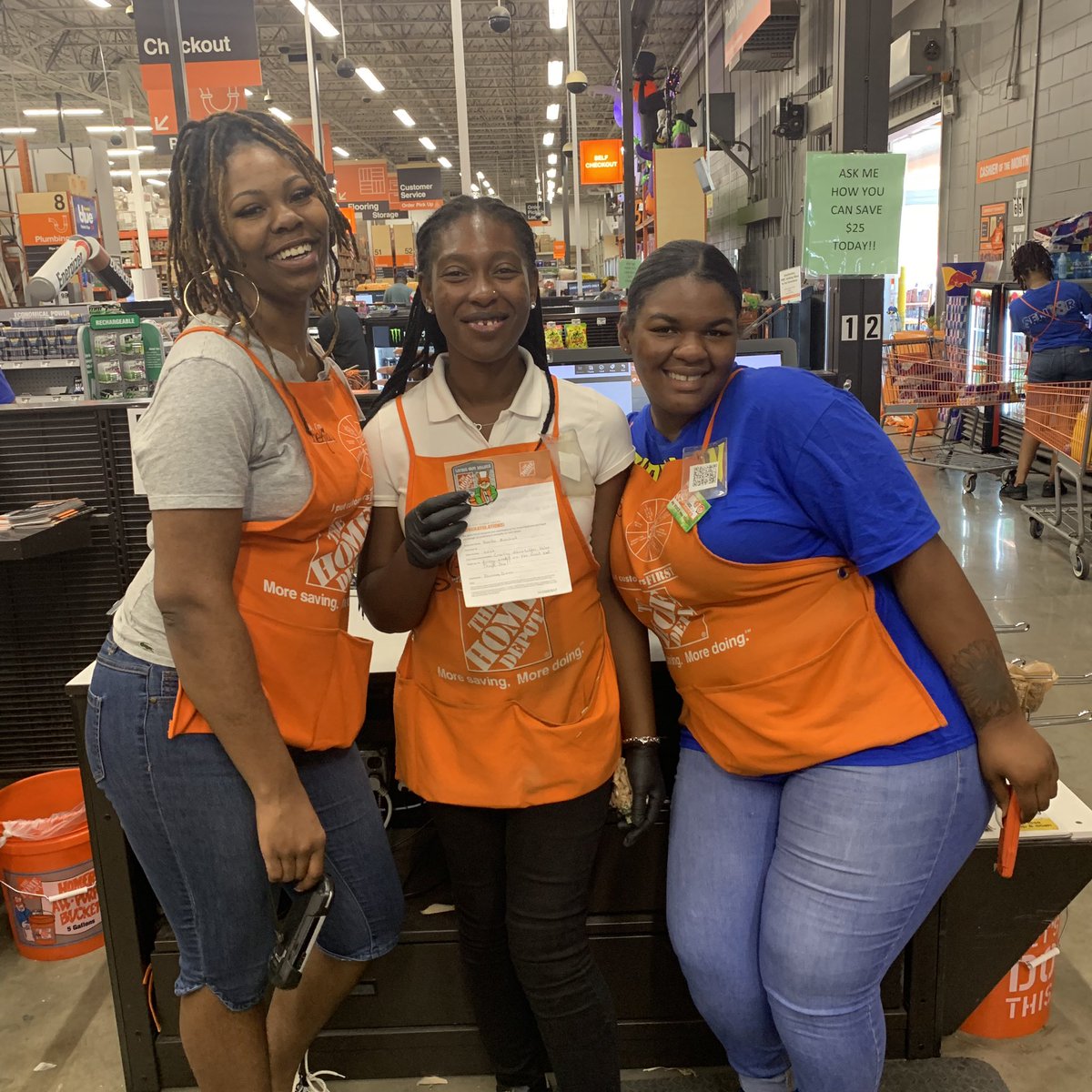 Renita is creating shareholder value driving credit at the registers! Thank You! @Leon42415628 <a href="/jcourtney30/">Courtney Jones</a>