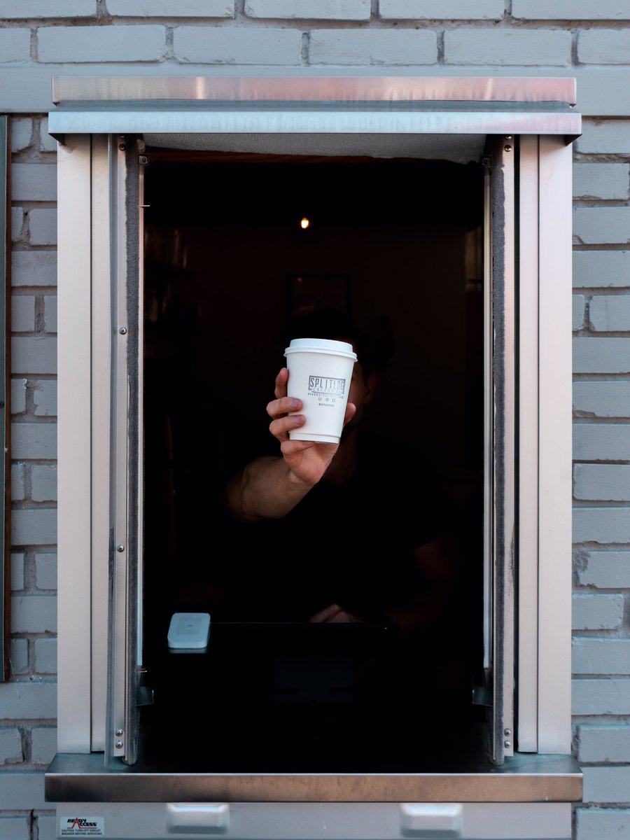 Need a quick cup of joe? Try our drive through, it’s simple. #minimalistmornings