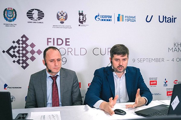 ruchess_eng's tweet image. FIDE World Cup: Most of Round 2 participants determined. 23 matches will be decided on tie-break. Photo: Kirill Merkuryev / Official website ruchess.ru/en/news/all/fi…

#FIDEWorldChess
