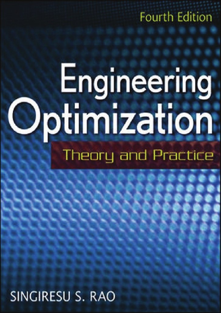 elsolucionario's tweet image. Engineering Optimization: Theory and Practice - Singiresu S. Rao - 4th Edition / bit.ly/2IFqzs8
---
#Engineering #EngineeringOptimization #Optimization #Rao #SingiresuS.Rao / #InvestigaciónOperativa