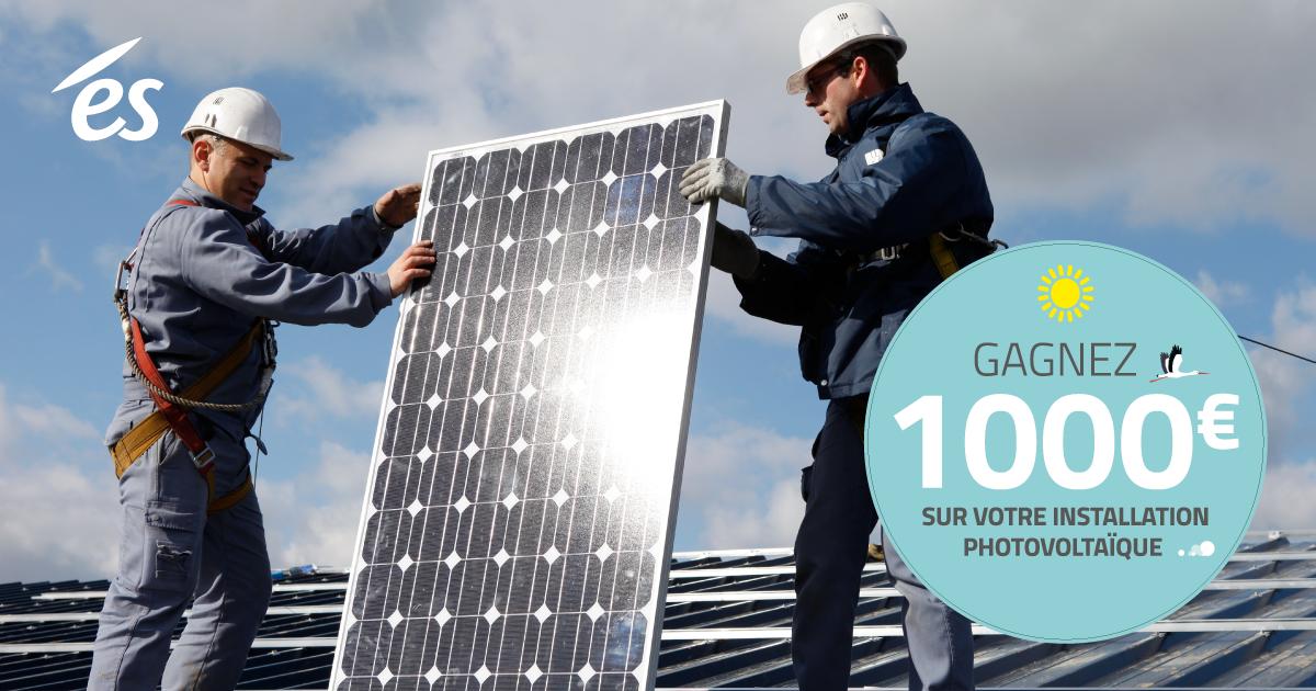 #FOIREUROP #PHOTOVOLTAIQUE_ES
Passez enfin à l'#autoconsommation ! ☀ Pour toute souscription à une offre #photovoltaïque à la @foireurop, tentez de gagner 1 000€ de réduction sur votre projet ! N’hésitez plus à investir !➡RDV Stand B12 Hall 1 #sortie #alsace #énergie #solaire