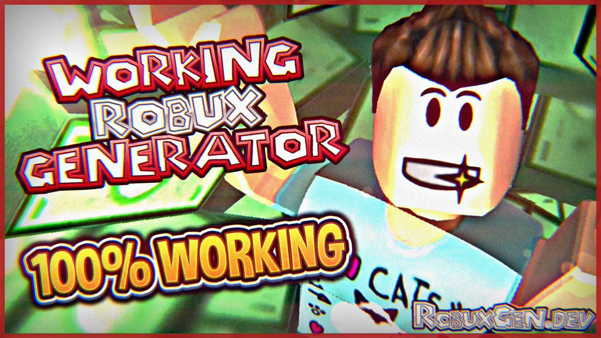 New Robux Generator that actually works! (No password needed)

Proof: youtube.com/watch?v=__ZPhy…
#freerobux #robuxhack #robloxhack #robuxgenerator