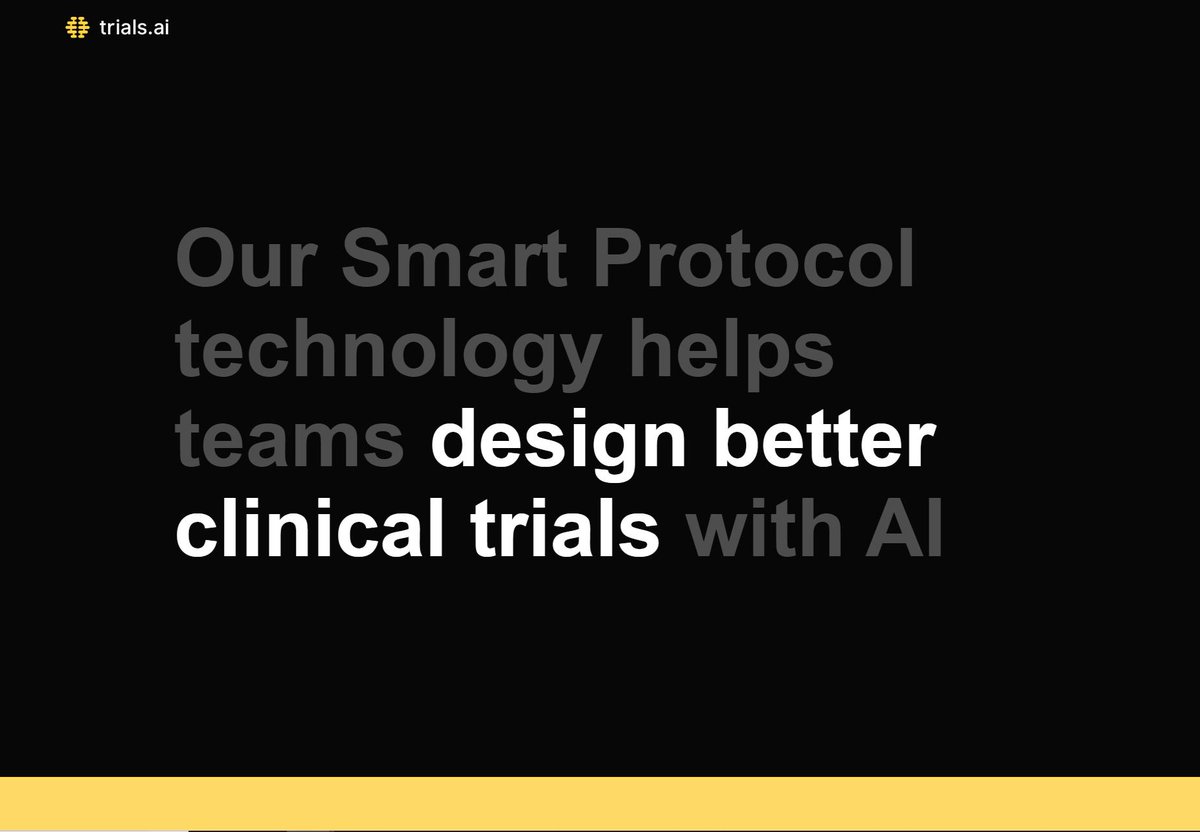 If you're heading to #DPharm2019 next week come see us present and then visit us at Booth 32 to chat about how @Trialsai  is leveraging AI in our Smart Protocol solution to revolutionize trial design. #clinicaltrials #DPharm #AI #machinelearning #NLP bit.ly/2Q7D59t