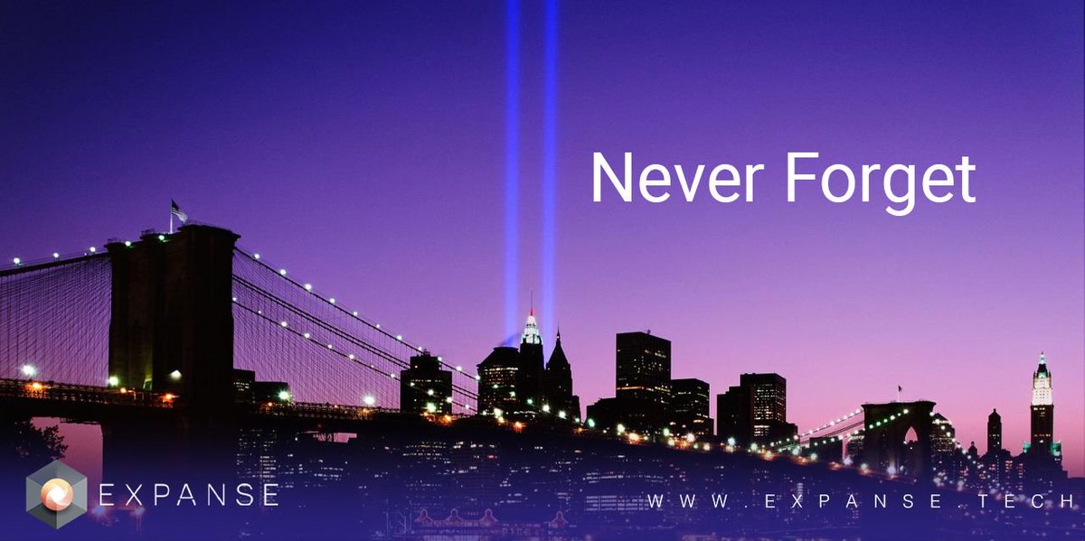 ExpanseOfficial's tweet photo. We at @ExpanseOfficial join the rest of the world in honoring and remembering those that lost their lives on this day in 2001. #NeverForget911 https://t.co/8nsfOLNyr0
