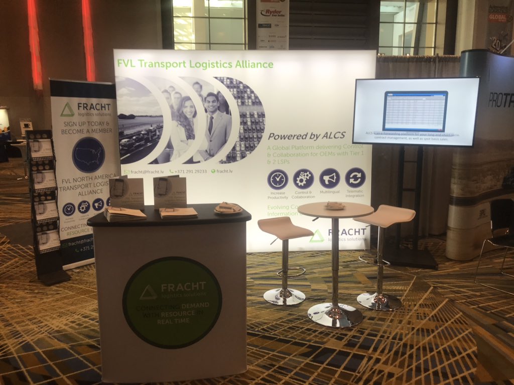 Here to talk to people about creating efficiencies in #transport #logistics at the Automotive Logistics Global Conference #Detroit - come and catch up with us on our stand! #ALGlobalDetroit