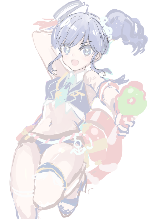 霧矢あおい 「ここでとまってるからまだ夏終わってません 」|ありふれたアイカツカツおじのイラスト