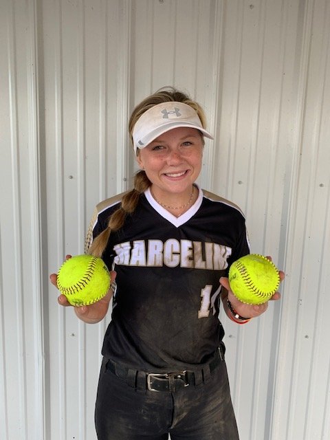 2 big homers with 4 RBI for 2020 William Jewel commit Kenzie Stahl last night! Go Marceline Tigers!!!