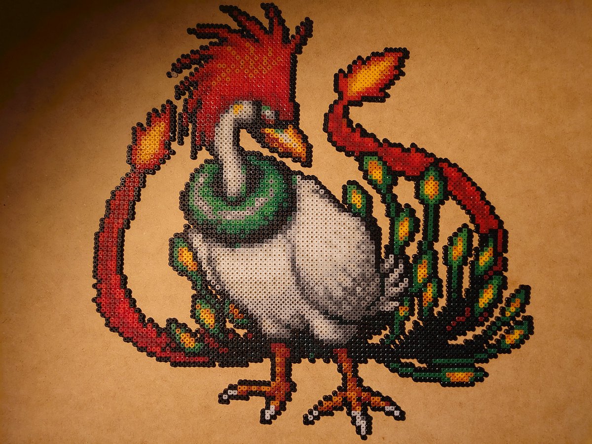 あせろら ラーミア ドラクエシリーズ初の空の移動手段 Dqm2のgb版では大会配布のレアモンスター 図鑑に載らない Ps版では他国マスターから奪えるという ドラクエ ドラクエ3 Dqm アイロンビーズ ミニフューズビーズ