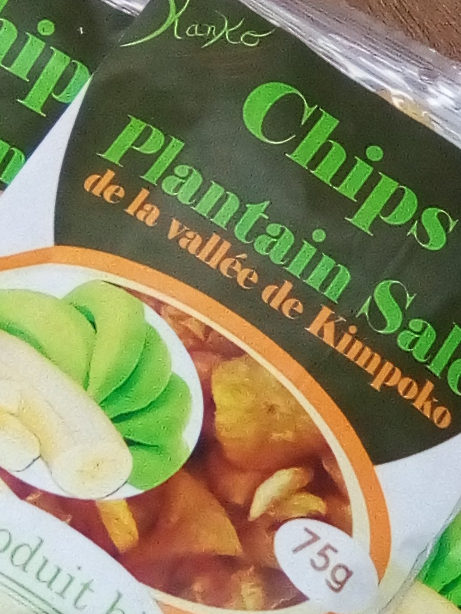 KalonjiKanko's tweet photo. Nga na poni Na nga KANKO parce que je kiffffe. Mes chips plantain au goût drôlement fou fou fou 🤩 en vente à City Market et Petite Épicerie https://t.co/V2jM10xIAB