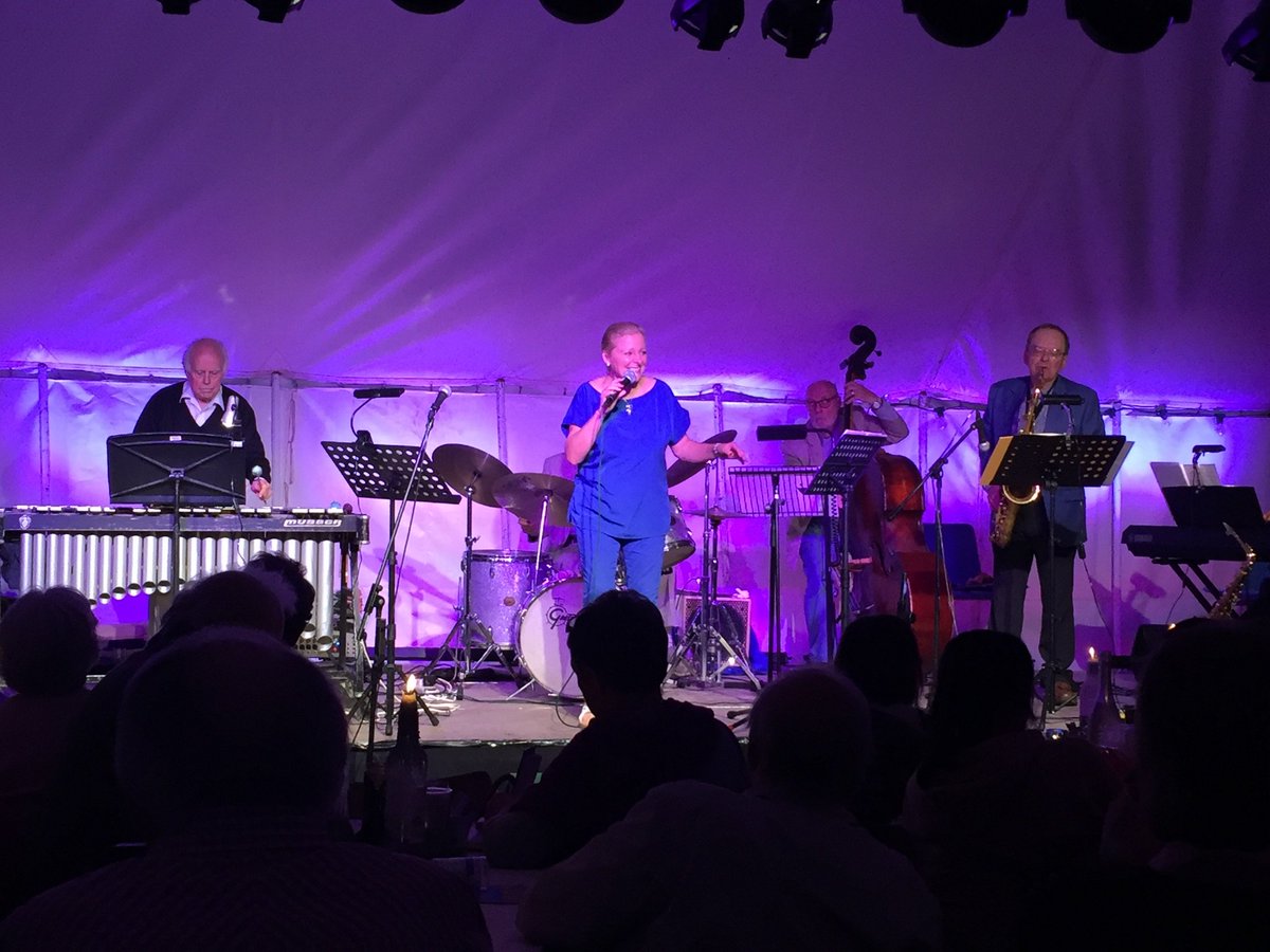 Few tickets will be available at the door for Martin Hart's Jazz concert tonight - A brief History of Jazz - part 2 with his amazing jazz sextet. 8pm in the Festival Marquee