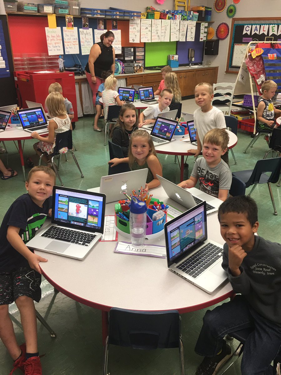 Oh the places these kids will go! Learning computer skills in Kindergarten. #NPHuskies #HuskyNProud #mrssudolineedyou