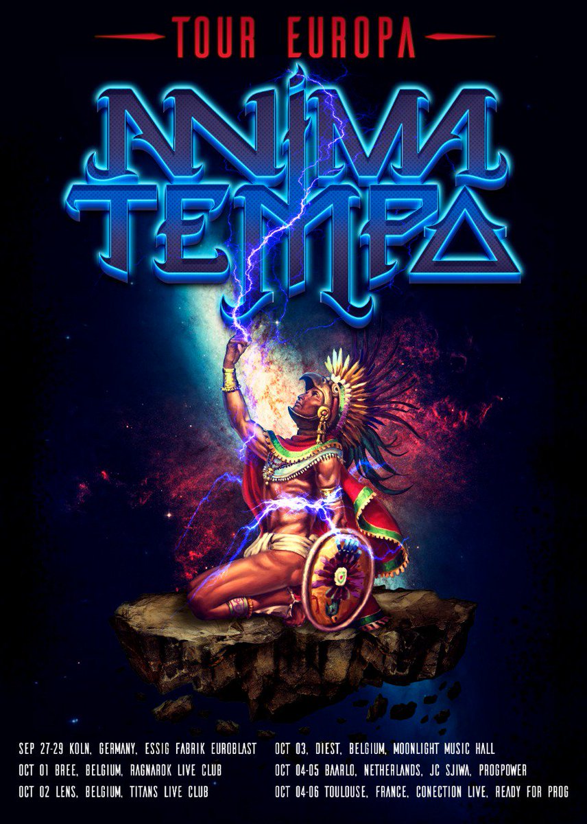 🇲🇽 Anima Tempo - Tour Europa 2019 🇲🇽
See you there?
#European #tour  #festival #Germany #Netherlands #France2019 #Belgium #NeverForget