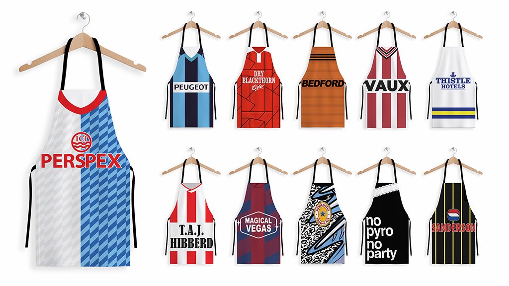 Want to look like your '93 hero whilst cooking up a monster BBQ or a feast for the family. We have you covered. Perfect gifts as always!

Available now >> theterracestore.com/collections/ap…

Retweet fora chance to win a FREE one of your choice in our September competition draw!