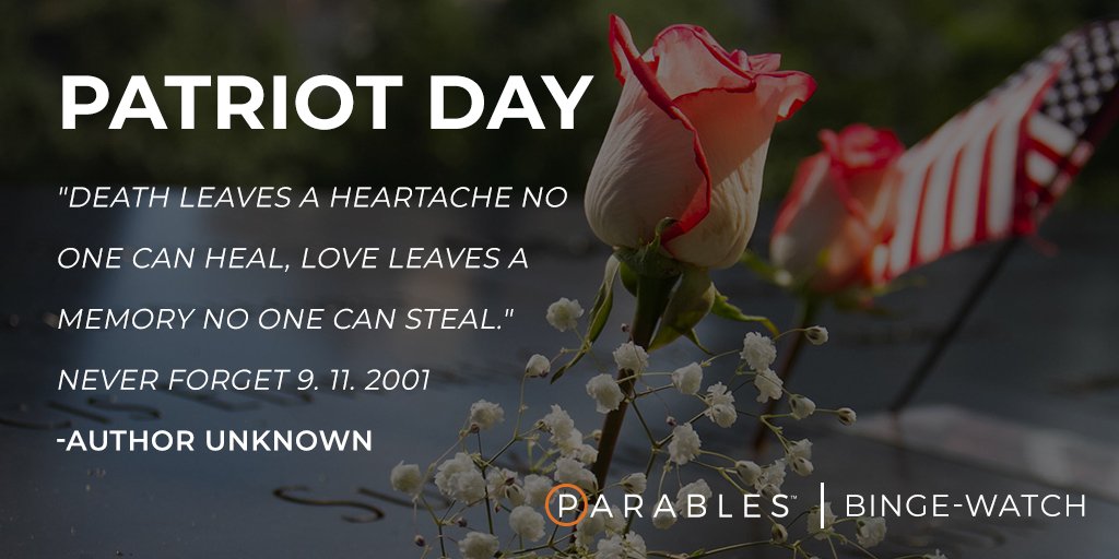 ParablesTV's tweet photo. Honoring - Remembering 9 | 11 🖤
“If we learn nothing else from this tragedy, we learn that #lifeisshort and there is #notimeforhate.”💜 - Sandy Dahl, wife of Flight 93 pilot Jason Dahl, 2002  -   #patriotday #911  #peace  #parablestv #powerfulquotes #lifeishort e #september11 https://t.co/TBCAJrjkLu