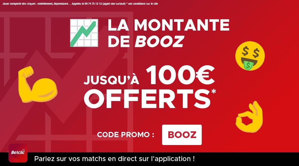 BoozPronos's tweet image. Je vais démarrer une montante d'ici peu la famax 😊

Profite des 100€ de FREEBETS offerts lors de ton inscription en cliquand sur ce lien :

urlz.fr/8oEP

Code promo BOOZ

Si t'es chaud pour la montante RT