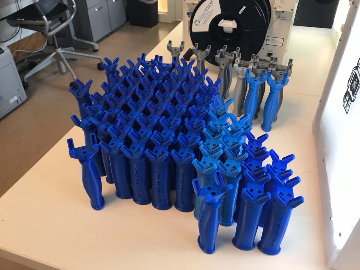UIMakerLab's tweet photo. 151 units of the #functionalHand shipped. @giesbusiness #Champaign is the new China
See it in use at https://t.co/97c4OQ5CVs https://t.co/b24LeyuAEZ