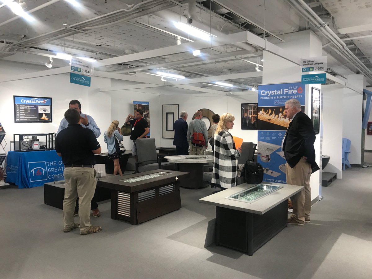 OutdoorRooms's tweet photo. We're at Casual Market in Chicago this week! 🤗

Booth 7-3030 for the latest innovations and exclusive show specials! 🔥 See you soon! 👋 #BringHomeOutside #CrystalFirePlus #CasualMarket https://t.co/68dpHWAgeM