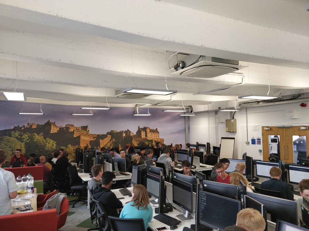 enusec's tweet photo. Great turnout today for our Freshers CTF 🤯🤯 https://t.co/qM7cEPNHmo