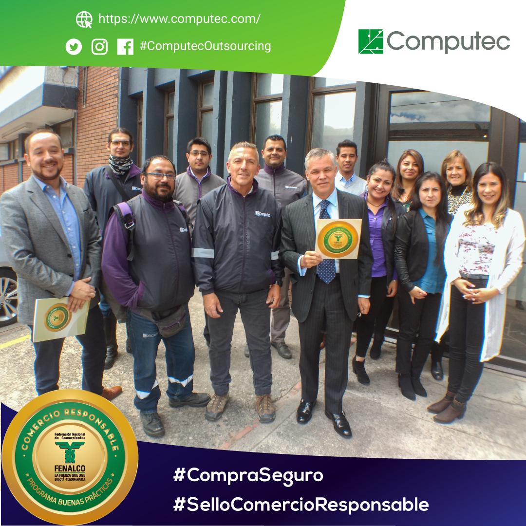 FenalcoBogota's tweet photo. La transformación digital es prioridad para las empresas del mundo actual y hacerlo con los mejores radica la diferencia. #ComputecOutsourcing tiene el #SelloComercioResponsable de @fenalcobogota y puede ser su mejor aliado https://t.co/yjaLgxhQ0j