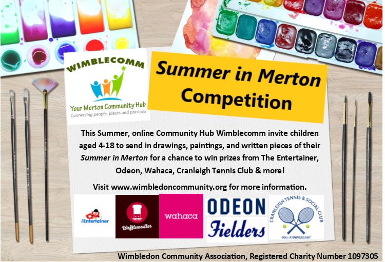 UPDATE - We have decided to extend our #SummerinMerton competition deadline to Sun 29th September so that nobody misses out. Why not use the extra time to get creative! Visit wimbledoncommunity.org/blog/wimblecom… for more info &amp; prizes!