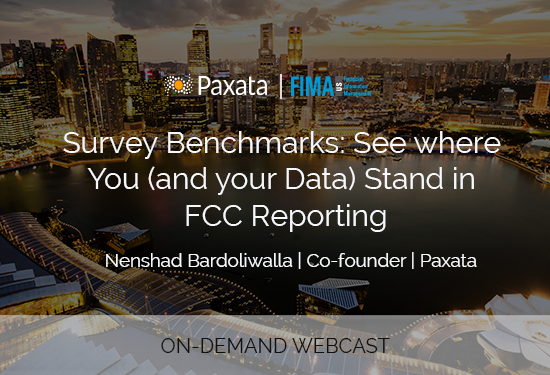 Paxata's tweet photo. See where you (& your data) stand in Financial Crimes Compliance Reporting. Watch this #ondemand #webinar that cover what tools, techniques & best practices financial firms are putting in place to accelerate their initiatives. https://t.co/NQImzURCIe #selfservicedataprep #Paxata https://t.co/D3VwWDFCZU