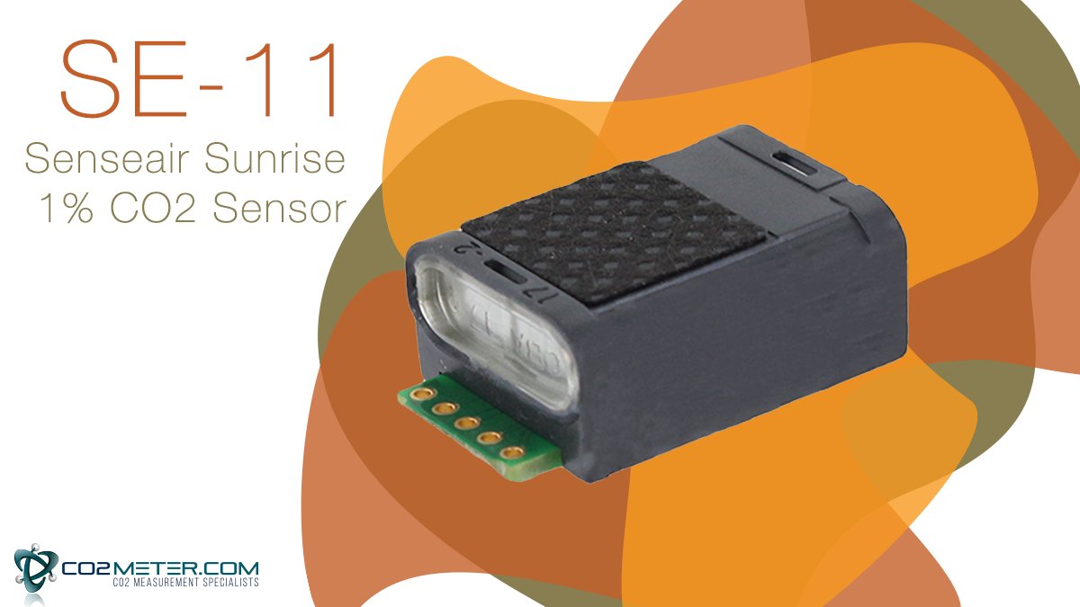 CO2Meter's tweet photo. Our Senseair Sunrise 1% CO2 #Sensor utilizes an LED light source, which saves power, making the Sunrise perfect for battery-operated #IndoorAirQuality monitors! See this sensor’s full details: https://t.co/Bl4Xfo5WpL
#CO2 #technology #LEDSensor #sensortechnology #engineering https://t.co/8JLeECD50O