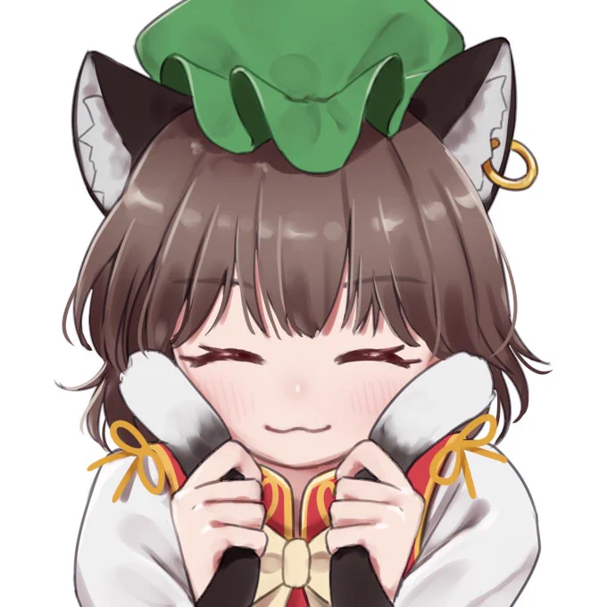 #深夜の真剣お絵描き60分一本勝負
セルフもふもふ 
