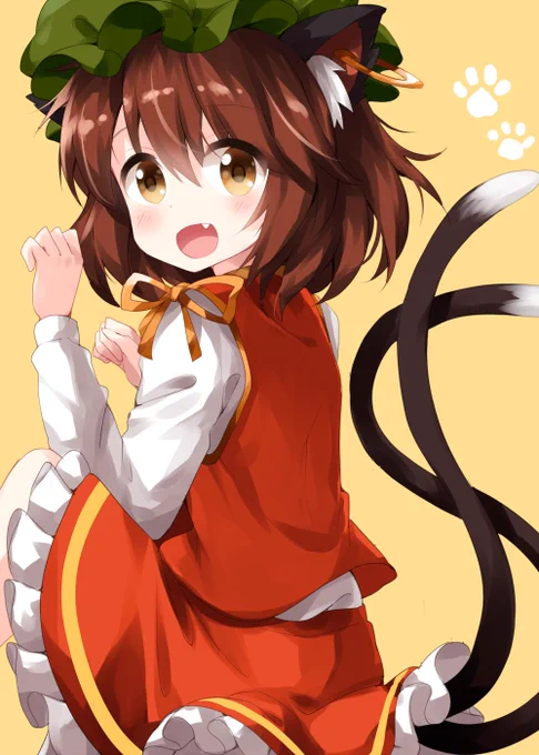 #深夜の真剣お絵描き60分一本勝負 橙 