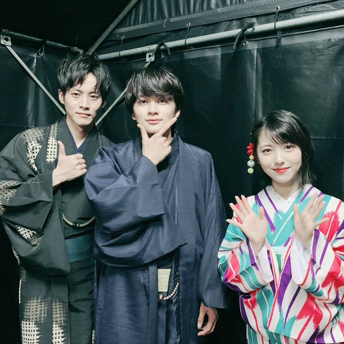 松坂桃李 Hello World 京都プレミアイベント 皆様のお陰で最後までやりきることができました 天候の悪い中 足を運んでいただき 野外上映にも関わらず最後まで観て下さって本当にありがとうございました 風邪など引かぬように気を付けて下さい 9