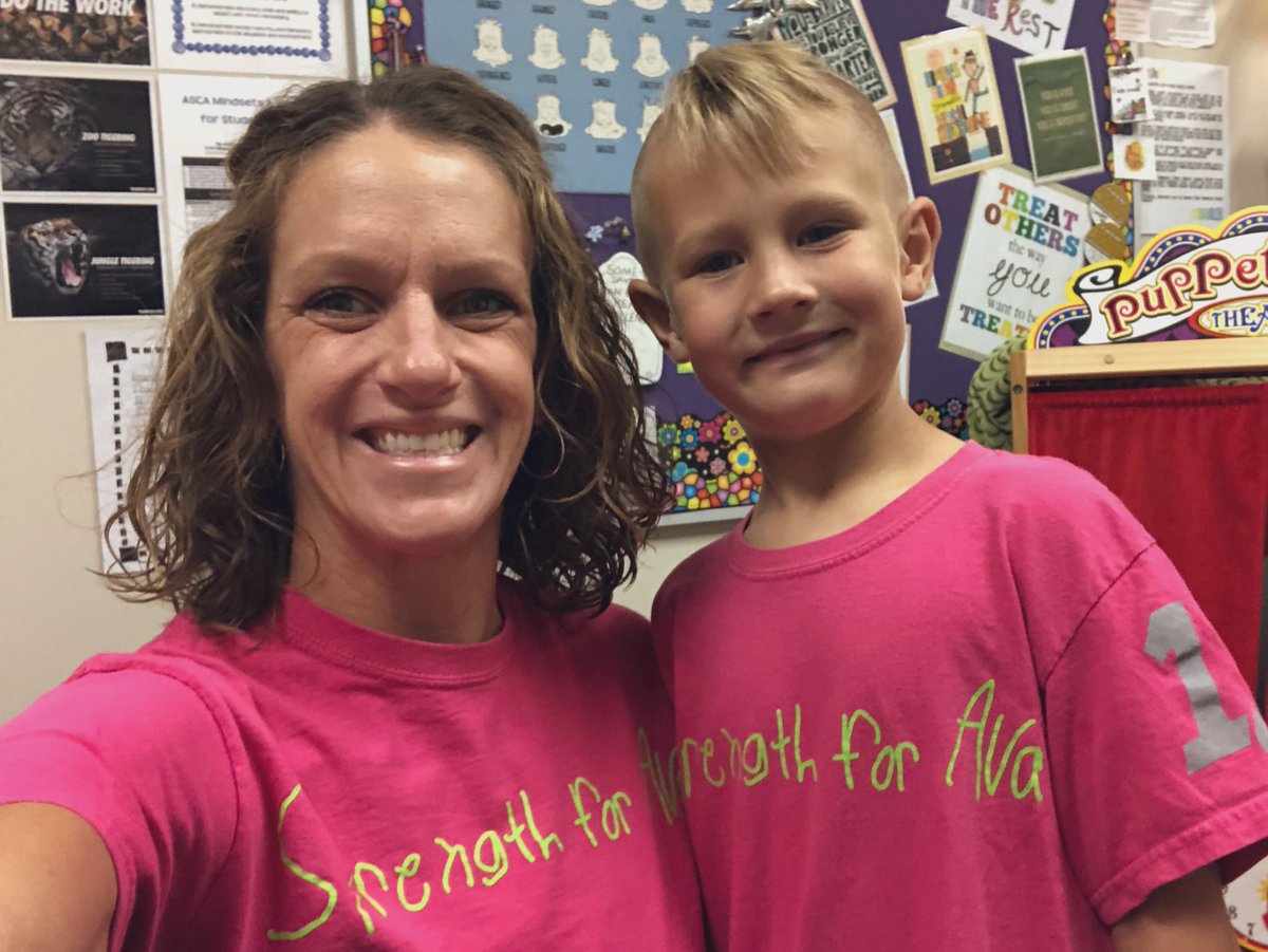 mbschcounselor's tweet photo. Remembering sweet Ava today at #MorrisJays! ๐ #strengthforava #beatcancer #ChildhoodCancerAwarenessMonth https://t.co/g6eJCq0Dh4