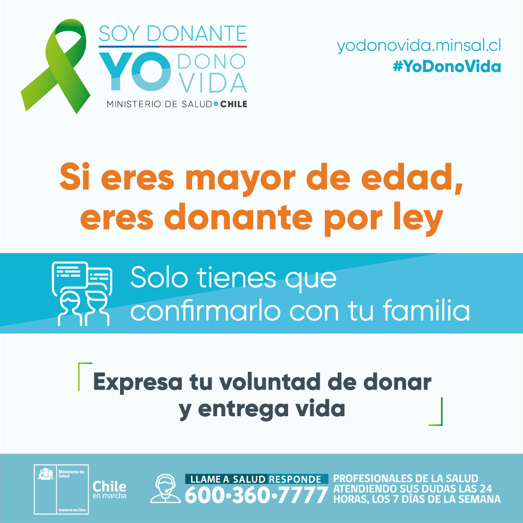 Salud_Responde's tweet photo. Todos los mayores de edad son donantes a menos que hayan dejado manifestación expresa de no serlo. Además, SIEMPRE se consulta la opinión de la familia .
Visita el sitio https://t.co/zhcsUu8wUA
#YoDonoVida
📞@Salud_Responde al 6003607777 
💻Facebook https://t.co/xkxylJJ8ff https://t.co/muq9UWlyfo
