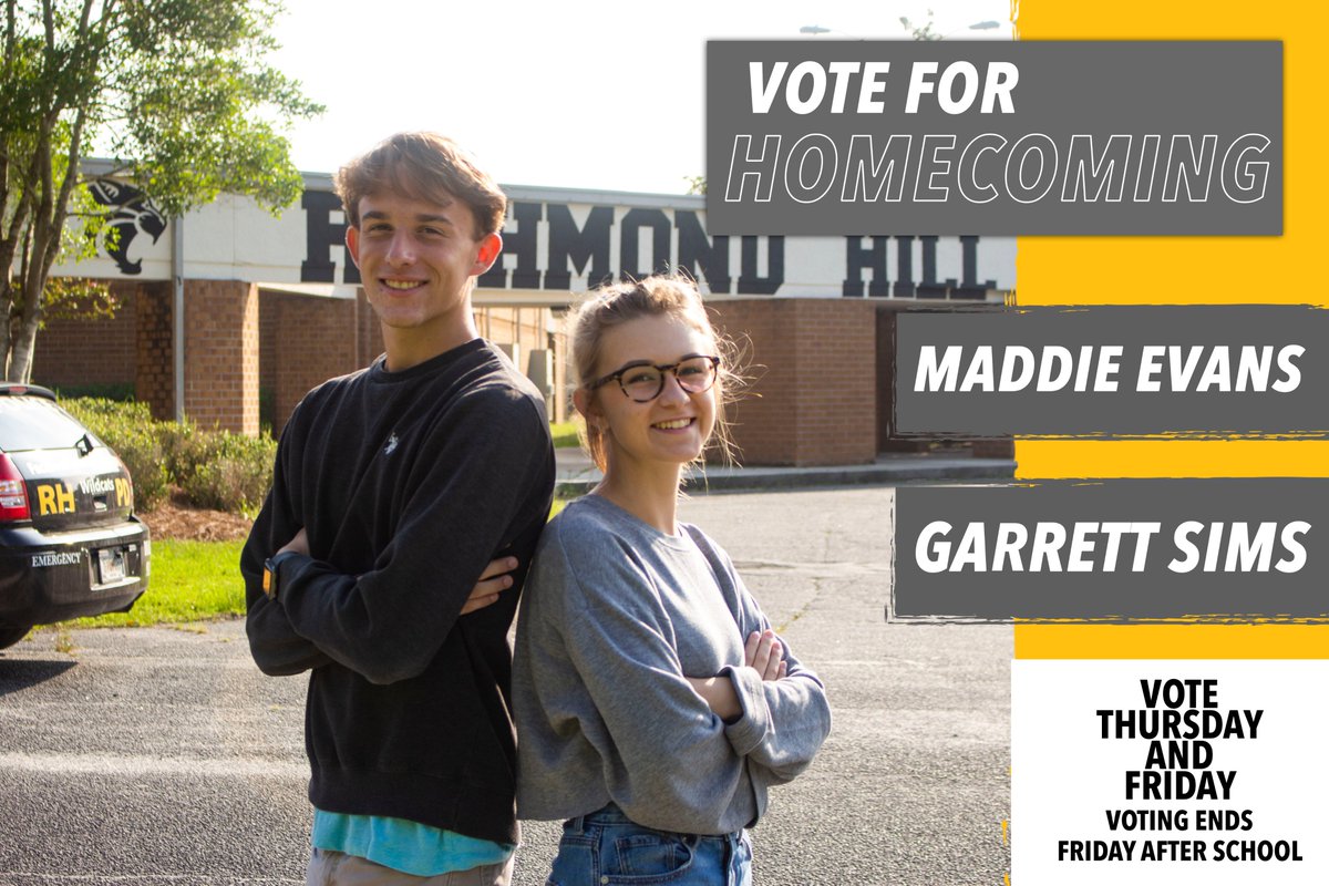 Help us represent your Wildcat Wire team in this years Homecoming court! Vote Thursday During Advisement.