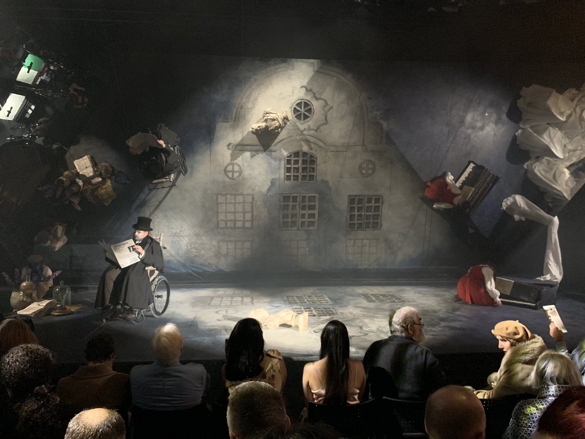 williamBrougham's tweet photo. A beautiful evening out with my wonderful friend Rita Bratovich at Opera Australia’s production of ‘Ghost Sonata’. A hauntingly impressive production with delightful comic edges. Bravo x #ghostsonata #operaaustralia @OperaAustralia https://t.co/YzF2sa4ZvE