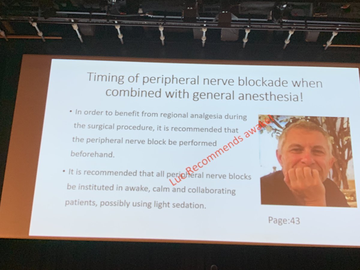 The final nail in the coffin? PhD thesis of Luk Sermeus calls for awake RA... #ESRA2019