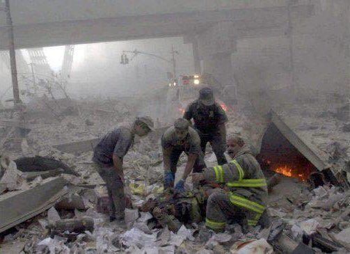 18 years ago people ran from danger...

As first responders ran towards it...

#NeverForget