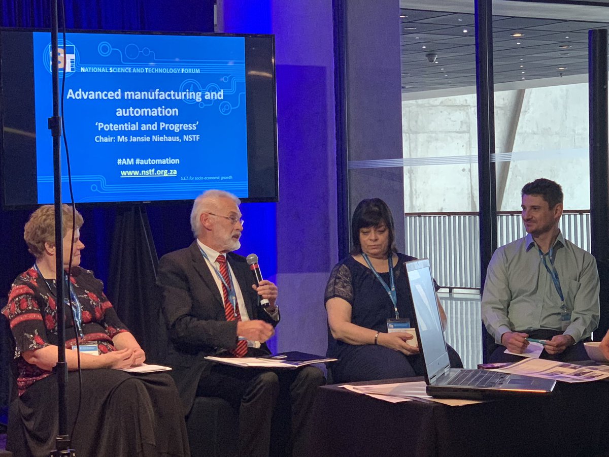 NSTF_SA's tweet photo. South Africa’s school system failing! Needn’t be scared of #4IR Yes, there would be job losses but many more would be created. Issue is that these jobs would require proper training to provide skills required. Calling on government to act! #AM #automation #SAIS2019 #THC2019 https://t.co/5HAVtMn5sQ