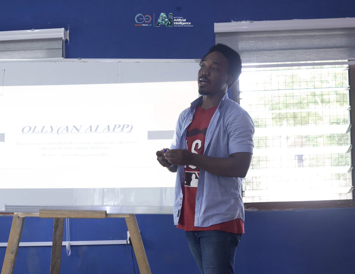 NodeEight's tweet image. Final lapse are always the most exciting...

Our Trainees for the Artificial Intelligence class are putting finishing touches to their presentation from the idea generation task ready for pitching.

Six good weeks of intense learning. 

#GTLevents #GhanaTechlab #GTI
#WorldBank