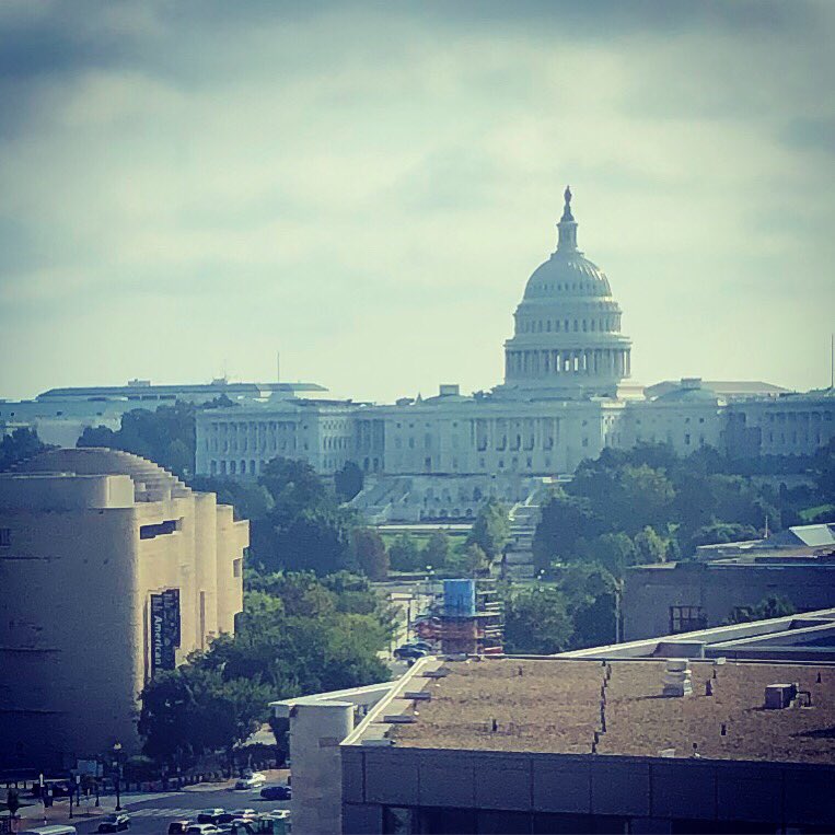 misslajo's tweet photo. Washington DC on the anniversary of 9/11 is beyond humbling. Everyone here has a story about what happened or knew someone who was impacted. #neverforget #americanproud #yap19 #ofbfdc https://t.co/KigZwBryEq