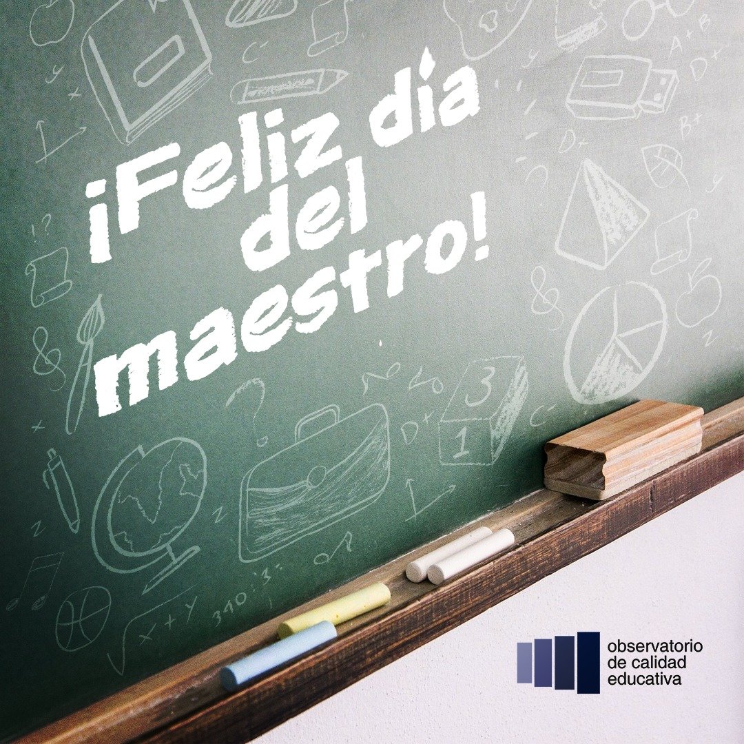 ocedu2's tweet photo. ¡Felíz día a todos los maestros y maestras que con amor y dedicación trabajan por la educación pública construyendo un futuro mejor para todos! #FelizDiaDelMaestro https://t.co/63C5fxzhig