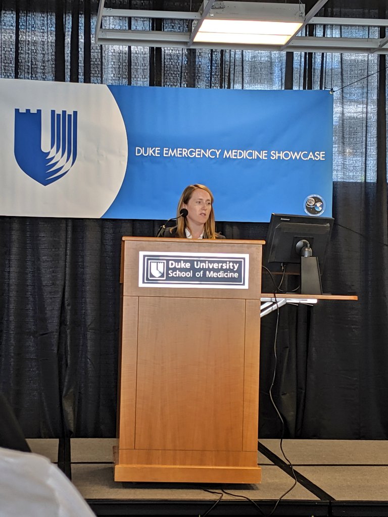sreeja_natesan's tweet image. Amazing to see all the talent .@dukeemergency #EMResearch Showcase!!  

Thanks to Dr Donohoe for sharing her abstract and work on improving our Left Without Being Seen Rate in the #Duke ED.