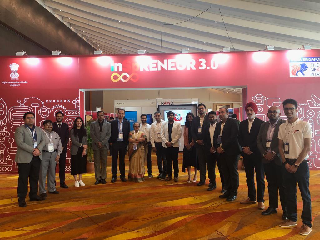 AtulKumar_19's tweet photo. A fantastic culmination of two full packed days of engaging &amp; enriching interactions, exchanges of #Indian #CyberSecurity delegation with leaders from #ASEAN region @ #InSpreneur 3.0

@DSCI_Connect @ramavshree @nasscom @IndiainSingapor @GoI_MeitY @startupindia https://t.co/NnqNDr2kQv