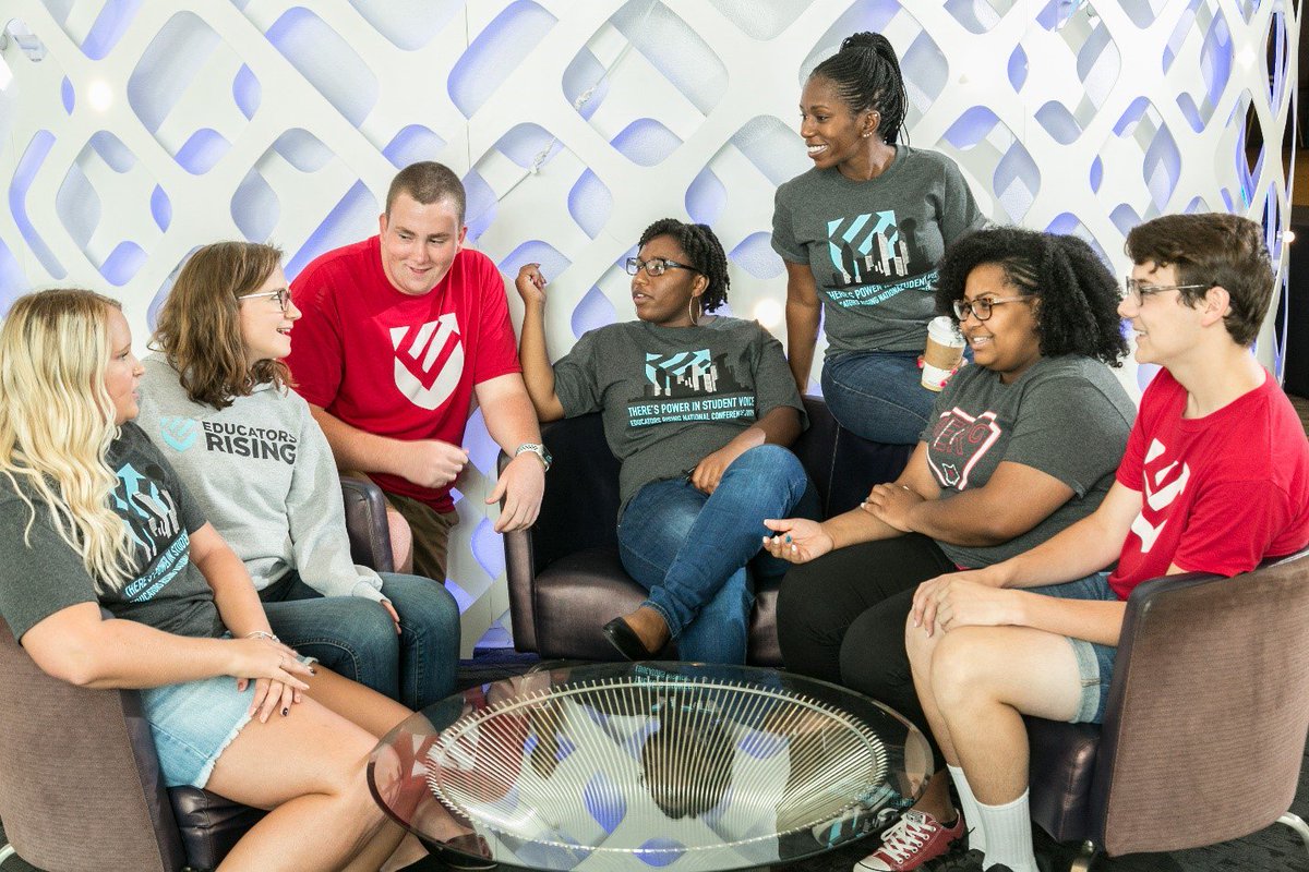 EducatorsRising's tweet photo. We are looking for bright and engaged student leaders for our EdRising Student Ambassador Program for 2019-20. Get more details and apply today at: https://t.co/mbw95gkZ2V #EdRising20 https://t.co/9cF7fg7tlz
