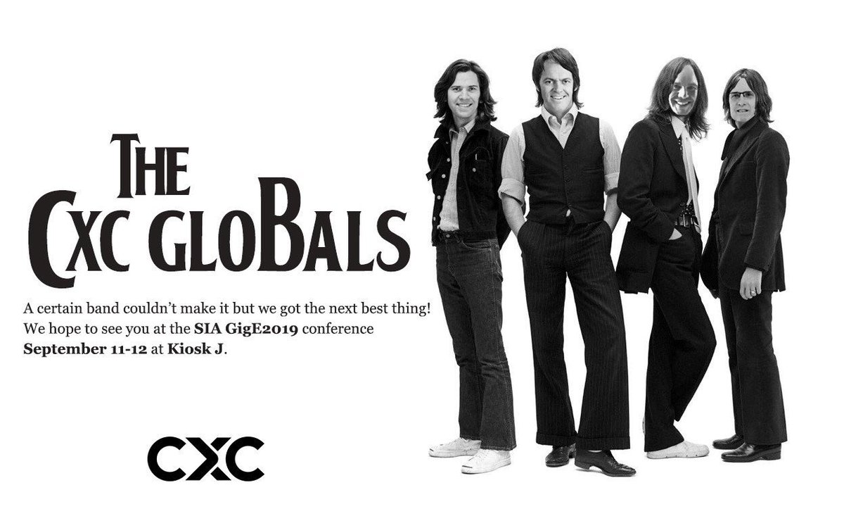 CXCGlobal's tweet photo. Sop by Kiosk J today to meet the CXC team! Get your Aussie accent on and register to go in the draw to win a trip to Sydney in 2020! #ews2020 #gige2019 #cwsummit https://t.co/YDv5n9nXpV