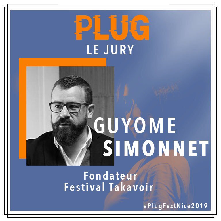 Plug_Fest_Nice's tweet photo. 1/2

🎥 #PlugFestNice2019 🎥
         [#PlugFestJury] 

Last but not least, ce jour, nous vous dévoilons le nom de notre dernier juré !

Il s’agit de Guyome Simonnet, fondateur du Festival #Takavoir (https://t.co/EU4iioiCaP) ! https://t.co/EfjNkz6FPb