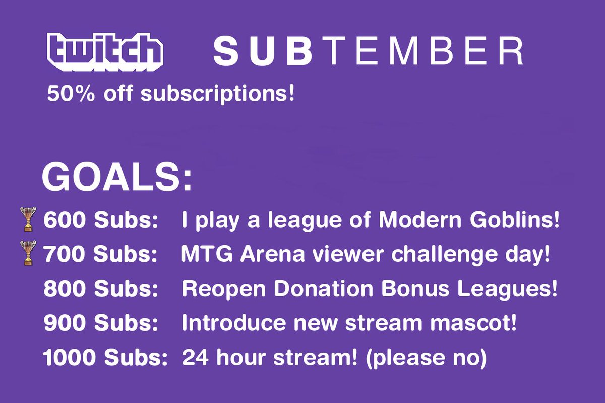 JimDavisMTG's tweet photo. ⚔️ Day 8 of #SUBtemeber! ⚔️
Thanks to hitting 700 subs today is VIEWER BATTLE DAY on @MTG_Arena!
Sign up to challenge me to a BO1 Standard game here: https://t.co/g0At3z9vVe
Anyone who beats me will be entered into a drawing for prizes!
11am-3pm EST!
https://t.co/Pm4KH2VGpD https://t.co/FGSrk8TmZP